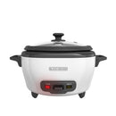 BLACK + DECKER RC506C 6 Cup Rice Cooker - Factory Certified with Full Warranty