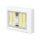 RCA - WALL LIGHT WITH WIRELESS SWITCH, 4 COBLED, 400 LUMENS, WHITE-RFL112