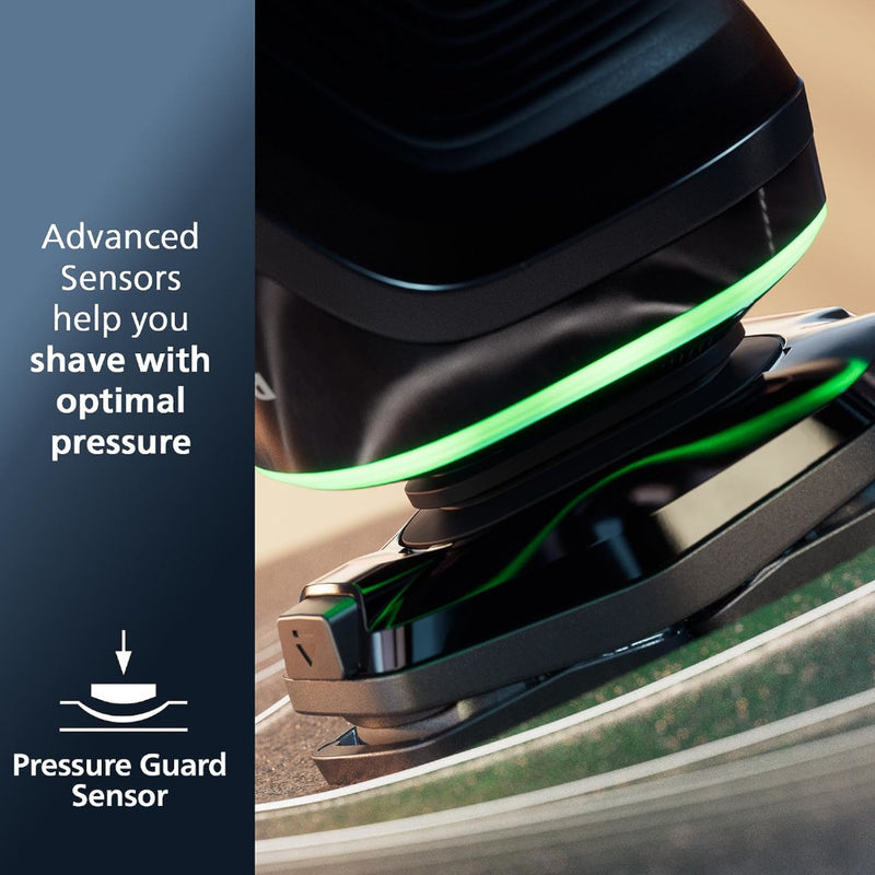 PHILIPS S9982/50 Electric Shaver Series 9000, Wet & Dry Electric with Dual SteelPrecision Blades