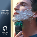 PHILIPS S9982/50 Electric Shaver Series 9000, Wet & Dry Electric with Dual SteelPrecision Blades