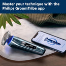 PHILIPS S9982/50 Electric Shaver Series 9000, Wet & Dry Electric with Dual SteelPrecision Blades