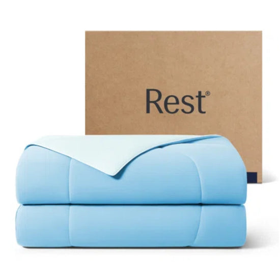 EVERCOOL REST-SCD0K Cooling Comforter King Size 106" x 90" Blue