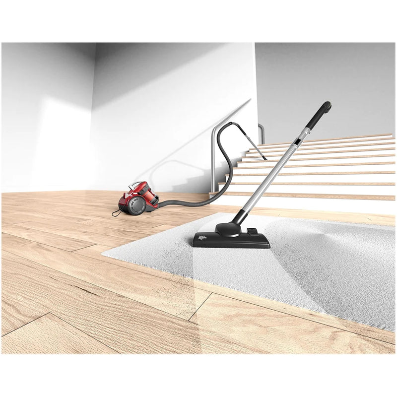 DIRT DEVIL Featherlite Lightweight Cyclonic Canister Vacuum - Refurbished with Manufacturer Warranty - SD40120