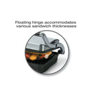 SALTON Stainless Steel Panini Grill - SG1263