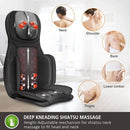 SNAILAX SL-236 Full Body Massage Chair Pad Shiatsu Neck Back Massager with Heat