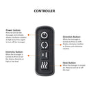 SNAILAX SL-632NC Portable Shiatsu Neck and Shoulder Massager