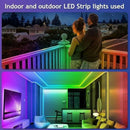 LETIANPAI 120M/400ft Outdoor RGB LED Strip Lights Waterproof