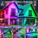 LETIANPAI 120M/400ft Outdoor RGB LED Strip Lights Waterproof