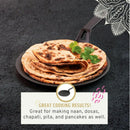 MAHARAJA T211T02 Cast Iron Tawa 26CM