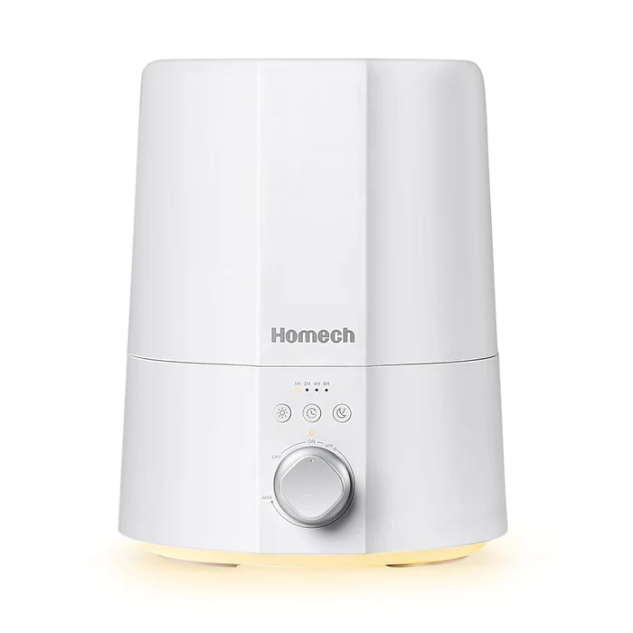 Homech Humidifiers  2.5L Cool Mist Ultrasonic Humidifier with Warm Night Light-AH004
