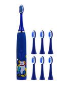 Ultrasonic Kids Electric Toothbrush USB Rechargeable-Blue