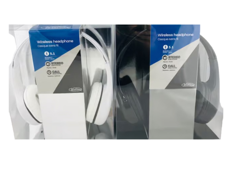 Auriculares inalámbricos Wellson BTH-1000