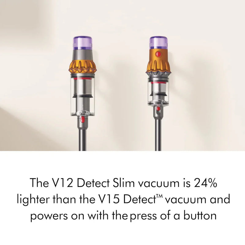 DYSON OFFICIAL OUTLET - V12 Detect Slim Cordless Stick Vacuum - Refurbished (Excellent) with 1 year Dyson Warranty