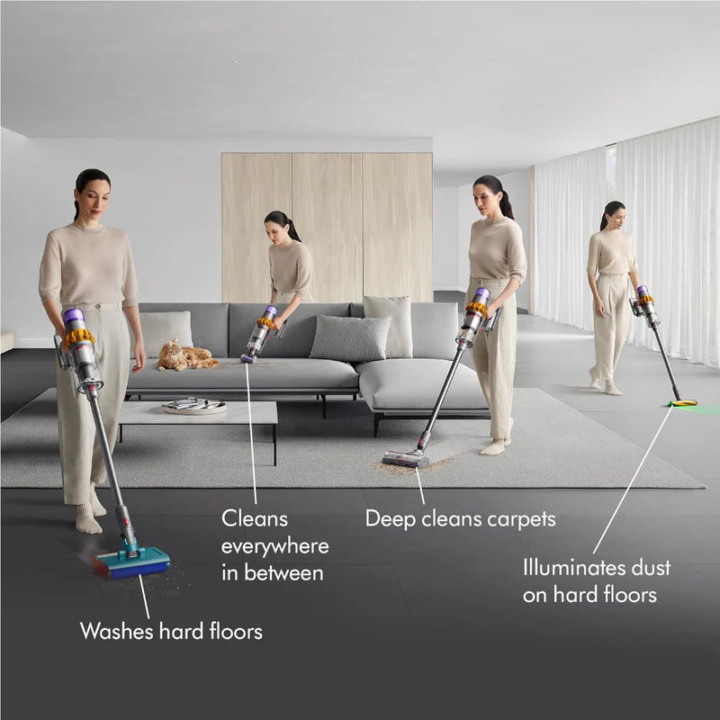 DYSON OFFICIAL OUTLET - V15 Detect Submarine Cordless Vacuum - Refurbished with 1 year Dyson Warranty (Excellent)