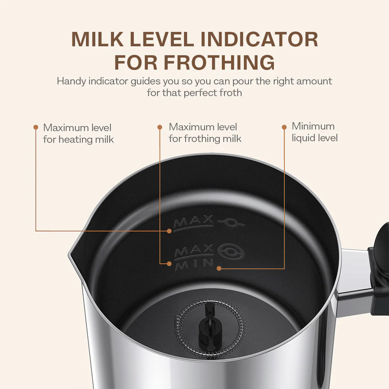 Mousseur à lait en acier inoxydable VAVA EB008