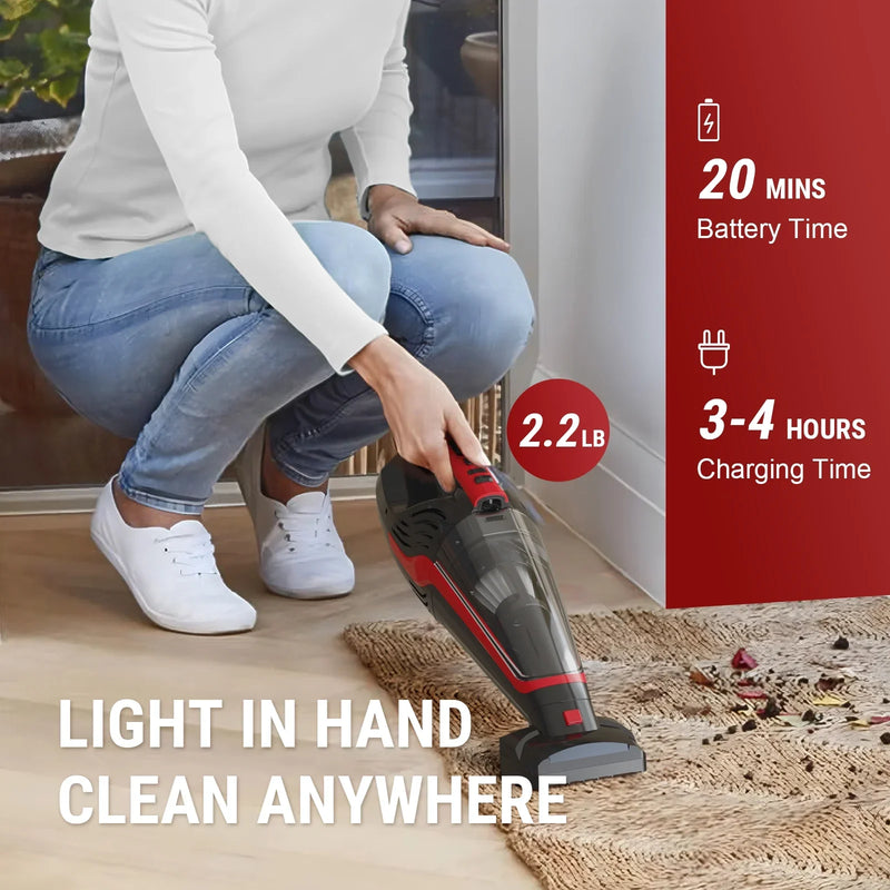 VACLIFE Handheld Cordless Rechargeable Vacuum Cleaner -VL726