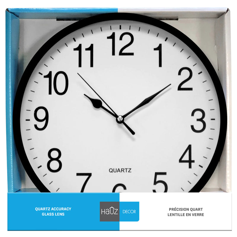 Hauz 10" Wall Clock-WC5044
