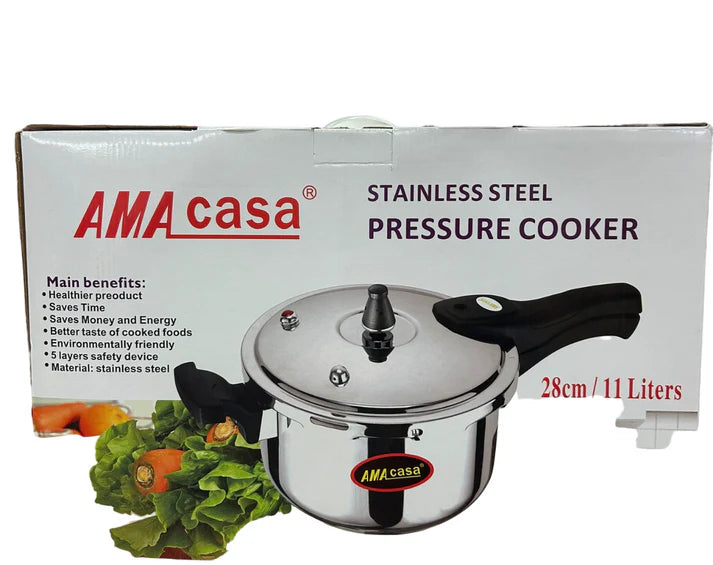 AMACASA Stainless Steel Stove Pressure Cooker