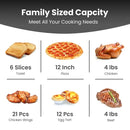 COMFEE CFO-SA231 Air Fryer Toaster Oven Combo - Blemished package with full warranty