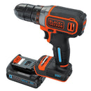 BLACK + DECKER Smartech 20V Max Lithium Single Speed Drill/Driver - BDCDDBT120C