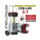 Linterna retráctil 3 en 1 RCA, linterna LED y modo SOS - RFL0117 