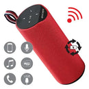 ESCAPE Wireless Fabric Speaker with FM Radio, Red- SPBT707