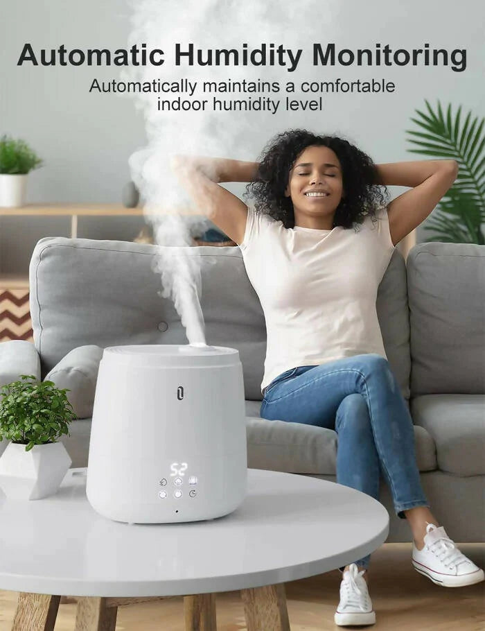 TAOTRONICS 6L Humidifiers, Warm and Cool Mist Large Capacity Ultrasonic Humidifier-TT-AH046