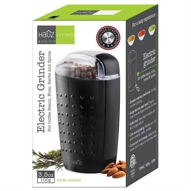 Hauz  Electric Grinder for Coffee Spices and Herbs, ACG473