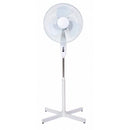 Cool Works 16 in. 3-Speed White Oscillating Pedestal Fan-HFA-16S