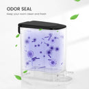 CESUN Slim Step Trash Can 6L - Black