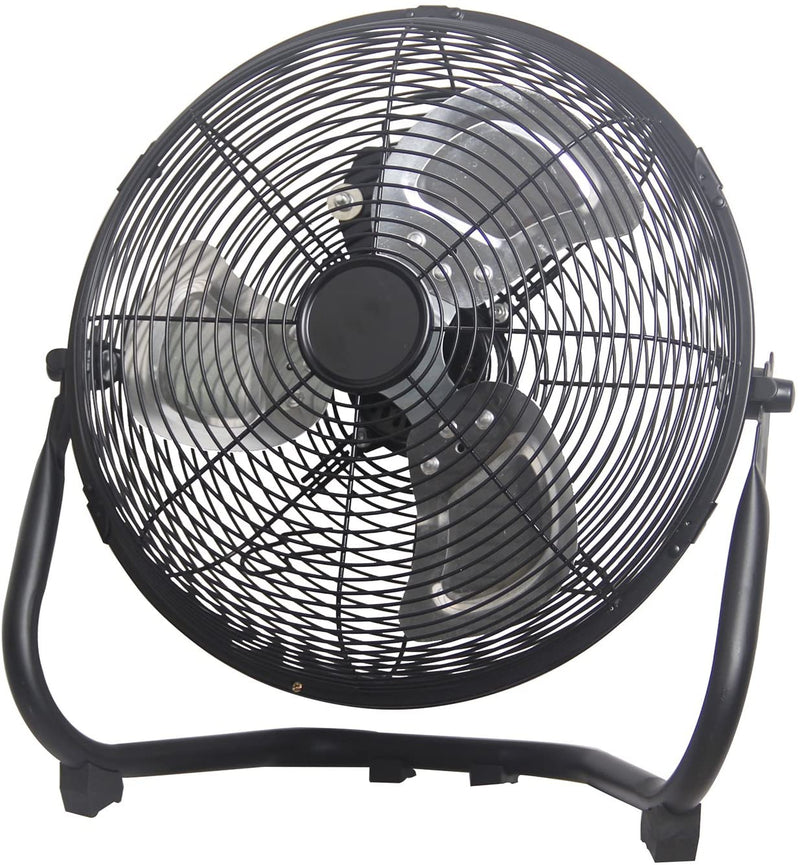 Cool Works 12in High Velocity Metal Floor Fan - FE30-E2