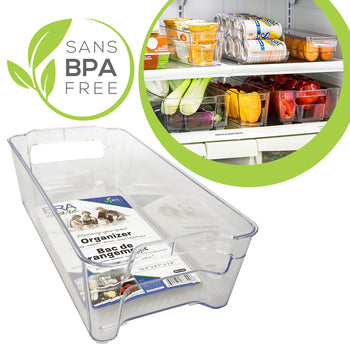 Organizador para refrigerador y despensa ERAWARE de 12,3 x 6,1 x 3,45 pulgadas - 7006