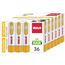 RCA 36 Pack AAA Alkaline Batteries Mercury Free - RAK36AAA