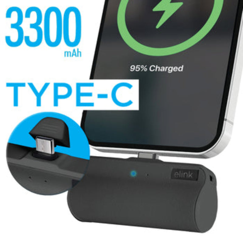 ELINK EK3323 Mini Power Bank with Type-C Connector 4000mAh