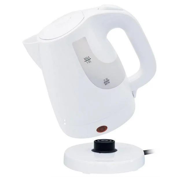 Hauz Cordless Kettle 1 Liters, 1000 Watts, White-AKL395