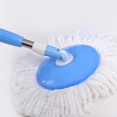 Easy Life Easy Mop 360˚C Easy Spin Mop and Twist Spinning Dry Bucket with 2 Mop Heads - Blue