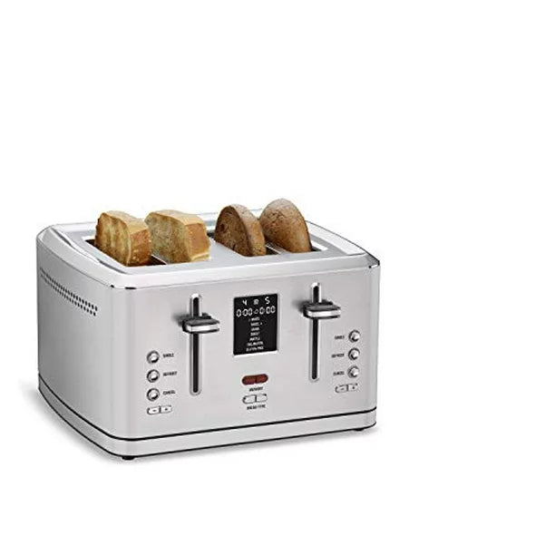CUISINART 4-SLICE DIGITAL TOASTER WITH MEMORYSET FEATURE BRAND NEW - CPT-740C