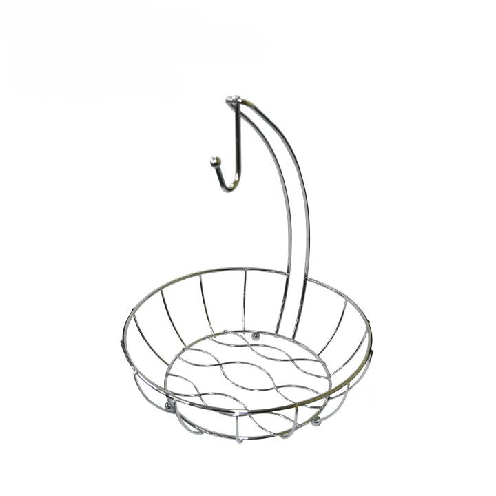 RK Chrome Fruit Bowl with Banana Holder-KA-DR426