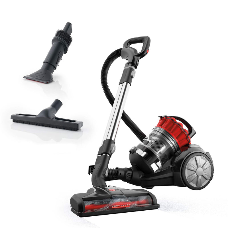 HOOVER Multi-Cyclonic Bagless Corded Canister Vacuum Factory serviced with Home Essentials warranty-SH40241CDI