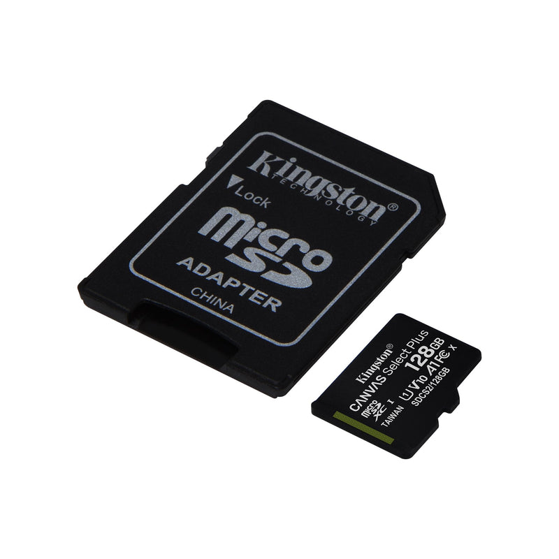 KINGSTON Micro SD Memory 128GB 100MB/S-SDCS2/128GBCR