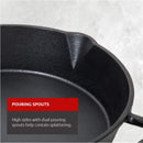 LAGOSTINA Pre-Seasoned Cast Iron Skillet 26CM-91000482212