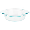 Plat de cuisson rond profond en verre PYREX 2,6 QT/2,46 L