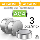 RCA AG4 Alkaline Cell Battery Pack of 3 - R3AG4
