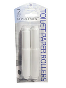 Portarrollos de papel higiénico de 2 piezas BATH BASICS