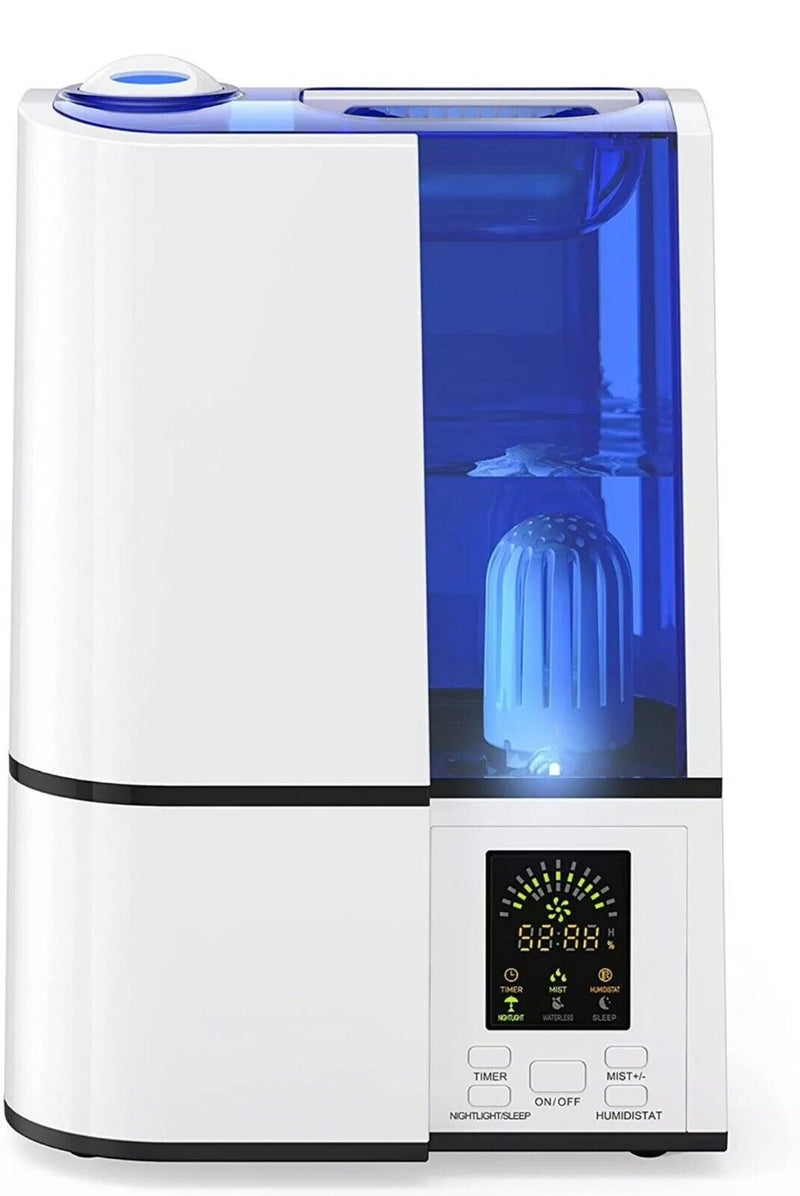 TAOTRINCS Cool Mist Humidifier, LED Display, 4L/1.06 Gallon Large Capacity-TT-AH001