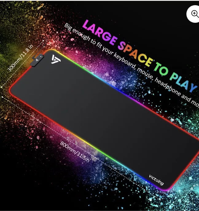 VICTSING RGB Gaming Mouse Pad Large-PC313A