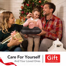 Masajeador Shiatsu para espalda, cuello y hombros de NAIPO con calor, tejido profundo, 3D, amasado, Pillo-CPM01 