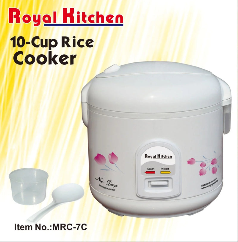 Royal Kitchen 10-Cup Rice Cooker-MRC-7C