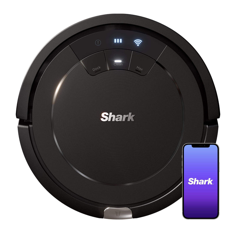 Shark ION Tri-Brush Robot Cordless Vacuum Cleaner,Factory serviced with Home Essentials warranty-RV765