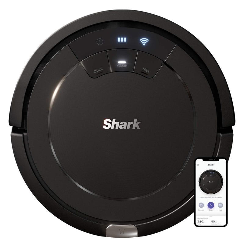 Shark ION Tri-Brush Robot Cordless Vacuum Cleaner,Factory serviced with Home Essentials warranty-RV765